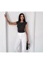 Women's Polka Dot Zero Sleeve Crew Neck Slim Fit Summer Blouse - 4