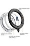 18 Inch Ring Light Kit 60W Dimmable LED Ring Light with Stand - 5