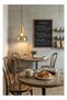 Modern Lighting, Single pendent, Light, Modern Brown pendent, Caffee Color, 18x27x100 cm, Suitable for bedroom , kitchen, coffee shop, Adjustable heigh - 6