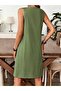Women's V-Neck Strappy Mini Dress - 2