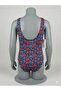 Heart Patterned Girl's Swimsuit - 4