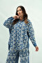 Navy Cotton Casual Wear - 2