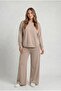 Comfortable Two-Piece Top and Bottom Set - 2
