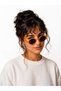 Unisex Orange Round Sunglasses Polarized Uv400 Protection Tr90 Lightweight Retro Vintage - 2