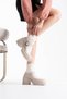 Women's Beige Casual Shoes Fs06Ms05D - 3