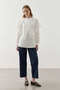 Wide Collar Shirt Ecru - 2