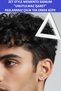 Zet Style – Memento Signum (Unutulmaz İşaret) - Stainless Steel Single Men's Earring - 2