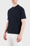 Cotton Regular Fit Logo Crew Neck Jacquard t Shirt Men's t Shirt Em005699 Af252 - 5