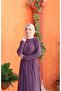 Wonderful Belted Buckle Cross Sandy Dress - 3