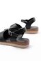 Zri̇n-692-500 Premium Black Orthopedic Sole Women's Sandals - 5