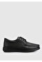 Black Leather Men's Shoes