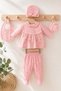 Seasonal Cotton 5-Piece Newborn Baby Girl Hospital Discharge Bodysuit Set – Seasonal Baby Set - 2