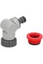 Angled connection for tap 3/4"-1", plug - 3