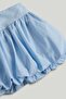 Blue Puffball Skirt - 2