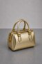 Women's Medium Size Cooch Hand and Shoulder Bag Gold Gold - 3