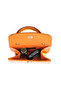 Orange Shiny Crossbody Bag with Detachable Chain Strap - 5
