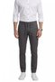 Men's Smoked Flexible Fabric Slim Fit Elastic Waist Casual Sports Trousers 2601070