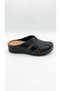 Women's Genuine Leather Closed-Front Comfortable Casual Women's Flexible Nurse Chef Daily Sabo Home Slippers - 6