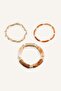 Women's 3-Piece Bracelet H5480Axns