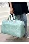Unisex Large Capacity Travel Duffel Bag, Multi-Layer Shoulder Luggage Bag with Trolley Sleeve & Deta - 3