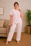 Luna Short Sleeve Women's Pajama Set – Soft Textured, Breathable, Comfortable Homewear Set