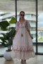 Cotton Handcrafted Embroidered Imported Dress - 2
