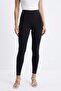 Ladybom Women's Black High Waist Tights - 5