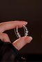 Women's Zircon Stone Waterway Star Model Ear Climber Silver Safety Pin Earrings - 4