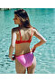 Colorblock bikini seti - 5