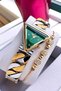Triangle Case Gift Gold Silver Green Color Women's Watch - Steel Band Japanese Machine Special Stylish Boxed Dkby2056C3 - 5