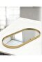 Bi̇z Home Gold Mirrored Presentation Tray Pls-4010