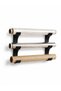 3-Tier Roll Organizer Kitchen Organizer |   Stretch Film, Aluminum Foil, and Greaseproof Paper Cabinet and Wall Hanger - 7