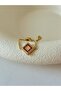 Steel Elevator Cable Bracelet Gold - 3