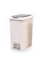 Slim Push and Pedal Polypropylene Dust Bin, 30L - 3
