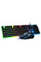 TF 230 USB Wired Mechanical Keyboard and Mouse , Black