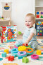Educational Daisy Bultak Shape and Color Matching Toy 22 Pieces 12+ Months Intelligence Developing Baby Toy
