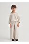 Embroidered Linen Suit with Loose Trousers for 2-7 Years Old, Natural
