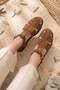 Della Tokali Genuine Leather Women's Sandals Tan