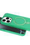 Ilkeshop New iPhone 14 Pro Max Regal Magsafe Stand Cover (145033) - Green - 4