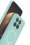 Ilkeshop New Mi 15t Pro Regal Magsafe Stand Cover - (163134) Aqua Green - 3