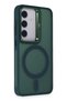 Ilkeshop Galaxy S24 Flet Lens Magsafe Cover - (190921) Dark Green