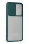 Ilkeshop New Galaxy A72 Case Palm Frosted Camera Sliding Silicone (191046) - Green - 3