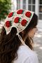 Strawberry Dream Knitted Bandana