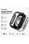 Apple Watch 44mm Black Case and Screen Protector Ultraya Converter - Compatible with Se& Series 4-5-6 - 2