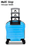Kids Cute Printed ABS Lightweight 17 Inch (7kg) Cabin Size Luggage, 8 Wheels, Combination Lock Suitcase - 7