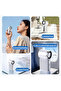 Mini Portable Turbofan Handheld Fan – Cream Beige Edition with High-Speed Airflow - 3