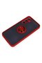 Ilkeshop New Galaxy A15 4g Case Montreal Ringed Silicone Cover (214856) - Red - 4