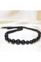 Onyx Stone Filtered Drawing Necklace - 2
