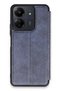 Ilkeshop New Redmi 13C Case Flip Cover (10119) - Navy Blue