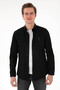 Gox026Y Black Men's Shirt Pu-8946